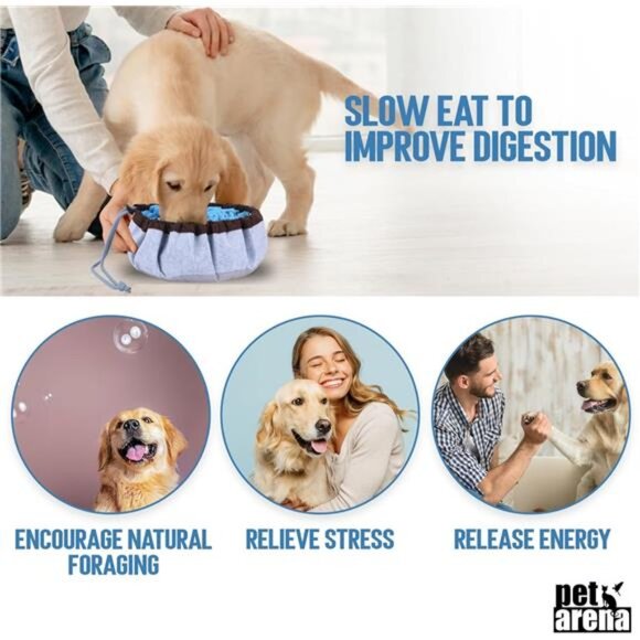 Adjustable Snuffle Mat for Dogs Large Breed, Puppy Puzzle Toys Small Dog Toys - Picture 6 of 7